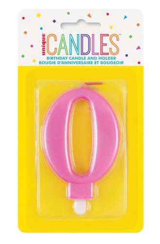 Metallic Pink Candle - No 0